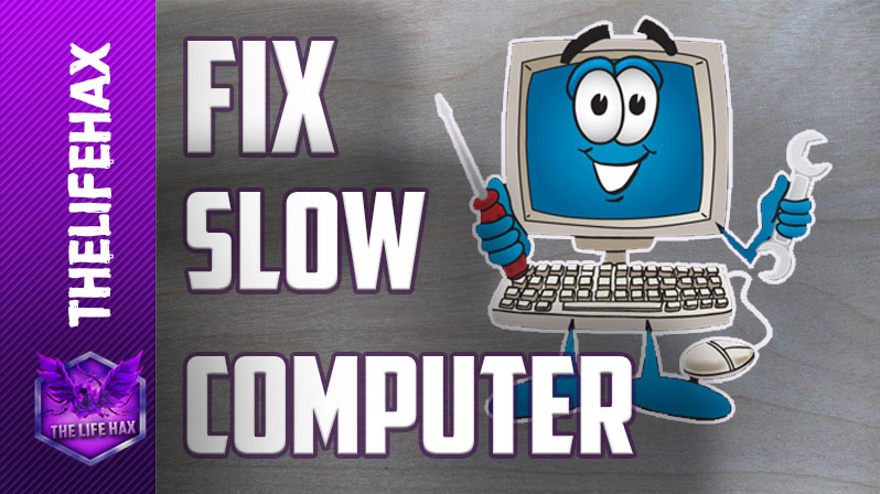 Computer is slow. Fix Slow Computers. Run the Computer. Slow Computer.